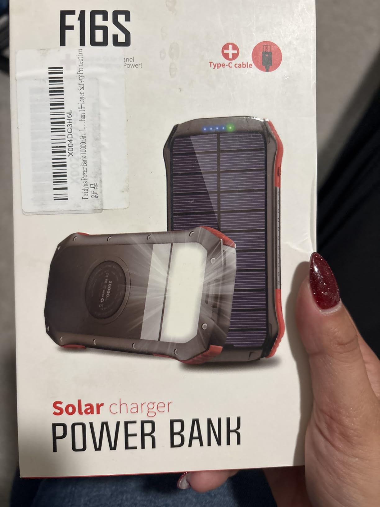 Power Bank 90000mAh High Capacity Battery Pack 35W Fast Charging - Wireless Solar Charger Power Bank for Camping, Travel, Emergencies, Tech Devices | 7-Port PD/USB-C, LED Flashlight - Customer Photo 1