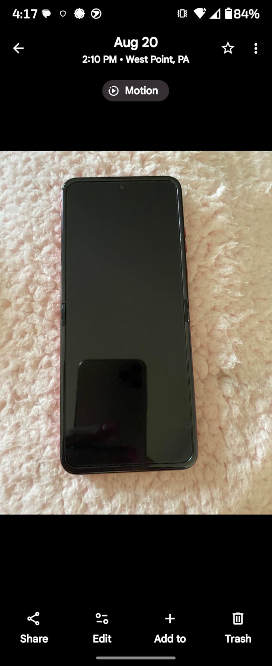Motorola Razr+ 2025 | Unlocked | Made for US 12/256GB | 50MP Camera | Pantone Mocha Mousse Customer Review Motorola Razr+ 2025 | Unlocked | Made for US 12/256GB | 50MP Camera | Pantone Mocha Mousse - Customer Photo 1