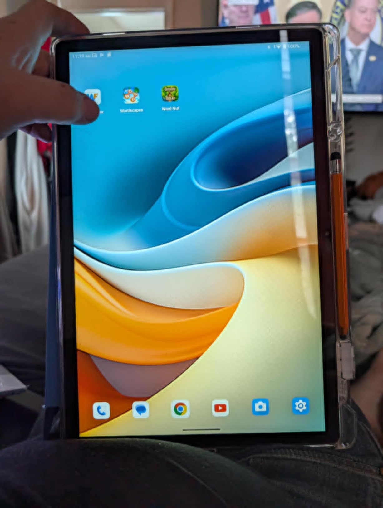 14 inch Large Screen Tablet, Android 15 Tablet 16GB RAM 256GB ROM, 1920 * 1200 IPS FHD Display, Widevine L1, 10000mAh 18W Charging, Wi-Fi & Bluetooth, 4G LTE, with Stand Case & Stylus Customer Review 14 inch Large Screen Tablet, Android 15 Tablet 16GB RAM 256GB ROM, 1920 * 1200 IPS FHD Display, Widevine L1, 10000mAh 18W Charging, Wi-Fi & Bluetooth, 4G LTE, with Stand Case & Stylus - Customer Photo 1