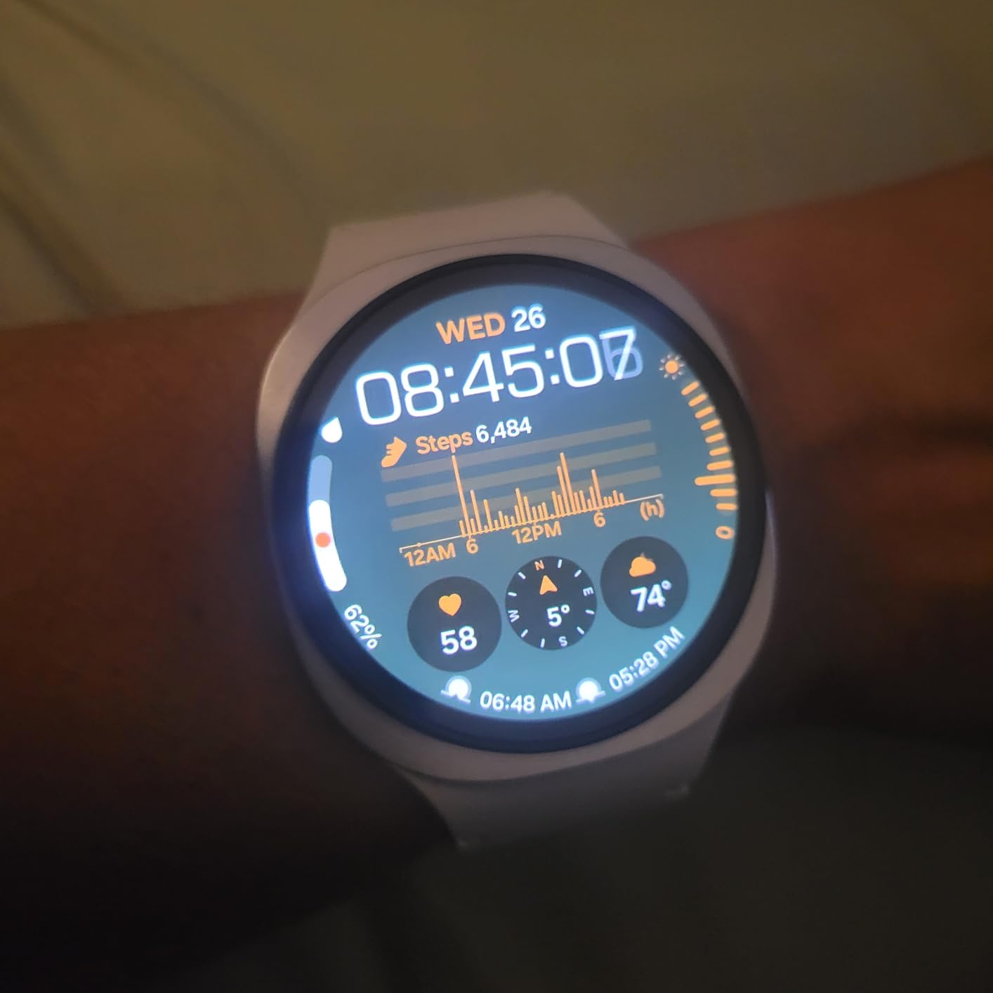 Galaxy Watch 8 Classic (2025) 46mm Bluetooth Smartwatch, Cushion Design, Rotating Bezel, Quick Button, Sleep Coaching, Running Coach, Energy Score, Black [US Version, 2 Yr Warranty] customer photo 2