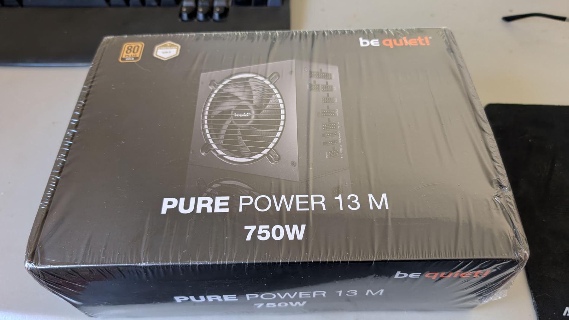 be quiet! Pure Power 13 M 1000W Power Supply, 80 Plus® Gold Certification, ATX 3.1 PSU, Support for PCIe 5.1 GPUs, semi-Passive 120mm be quiet! Fan, LLC Technology, Single Rail, for Overclocked GPUs - Customer Photo 1