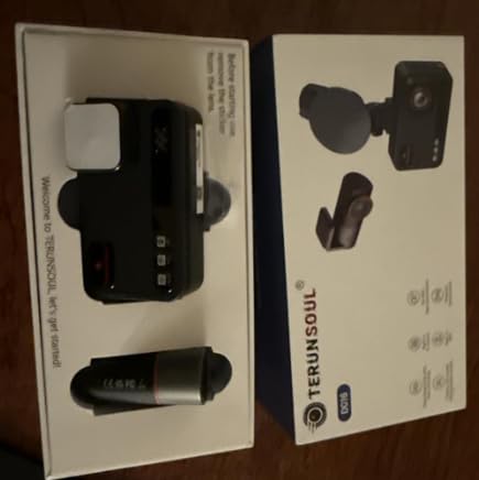 4K+4K Dash Cam Front and Rear, Free 128GB Card Included, 5.8GHz WiFi Dash Camera for Cars, Built-in GPS, G-Sensor, 170°Wide Angle, 3