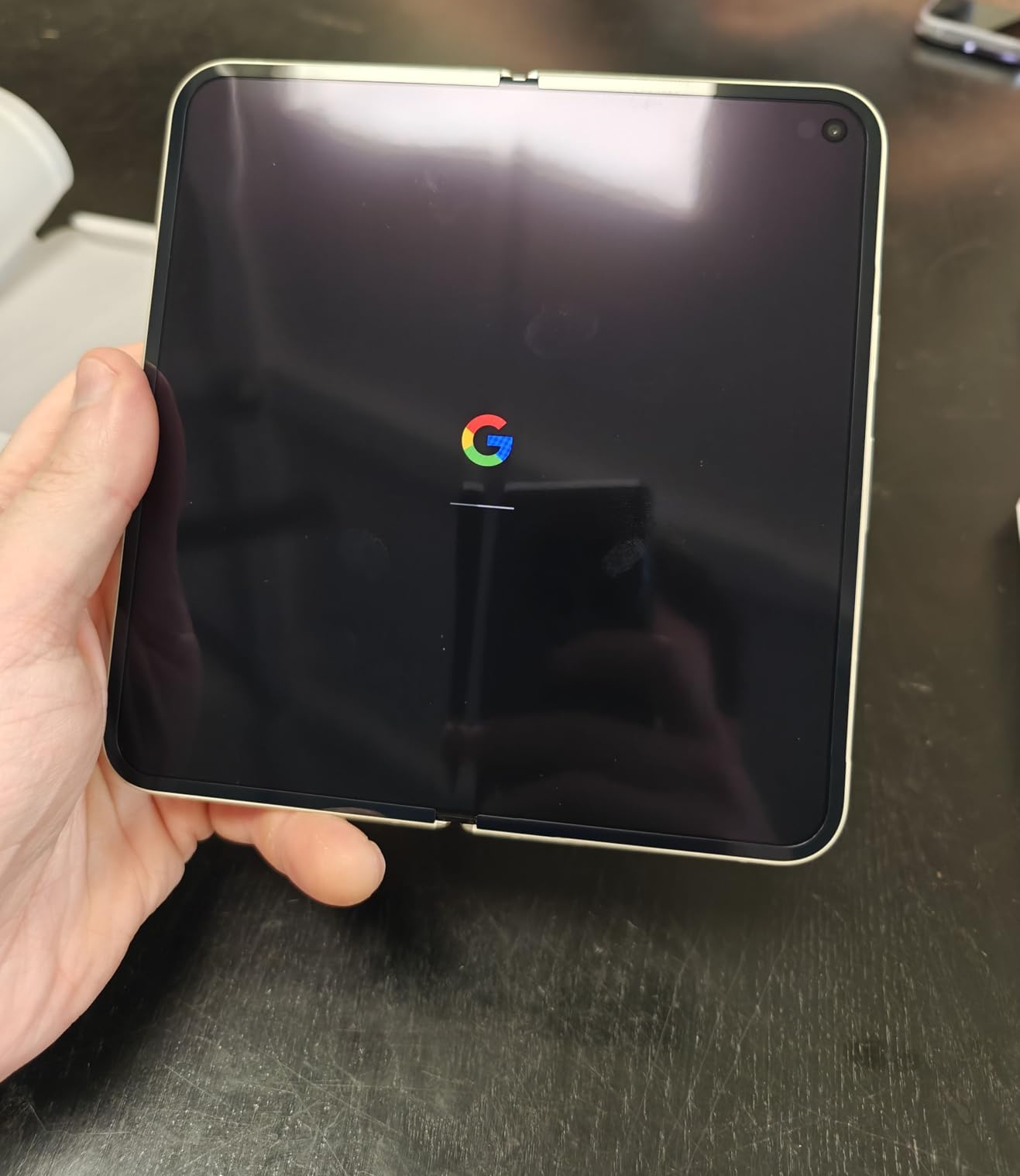 Pixel 10 Pro Fold - Unlocked Android Smartphone - Gemini AI Assistant - Advanced Triple Rear Camera System - 24+ Hour Battery - Foldable Display - Moonstone - 256 GB (2025 Model) Customer Review Pixel 10 Pro Fold - Unlocked Android Smartphone - Gemini AI Assistant - Advanced Triple Rear Camera System - 24+ Hour Battery - Foldable Display - Moonstone - 256 GB (2025 Model) - Customer Photo 2