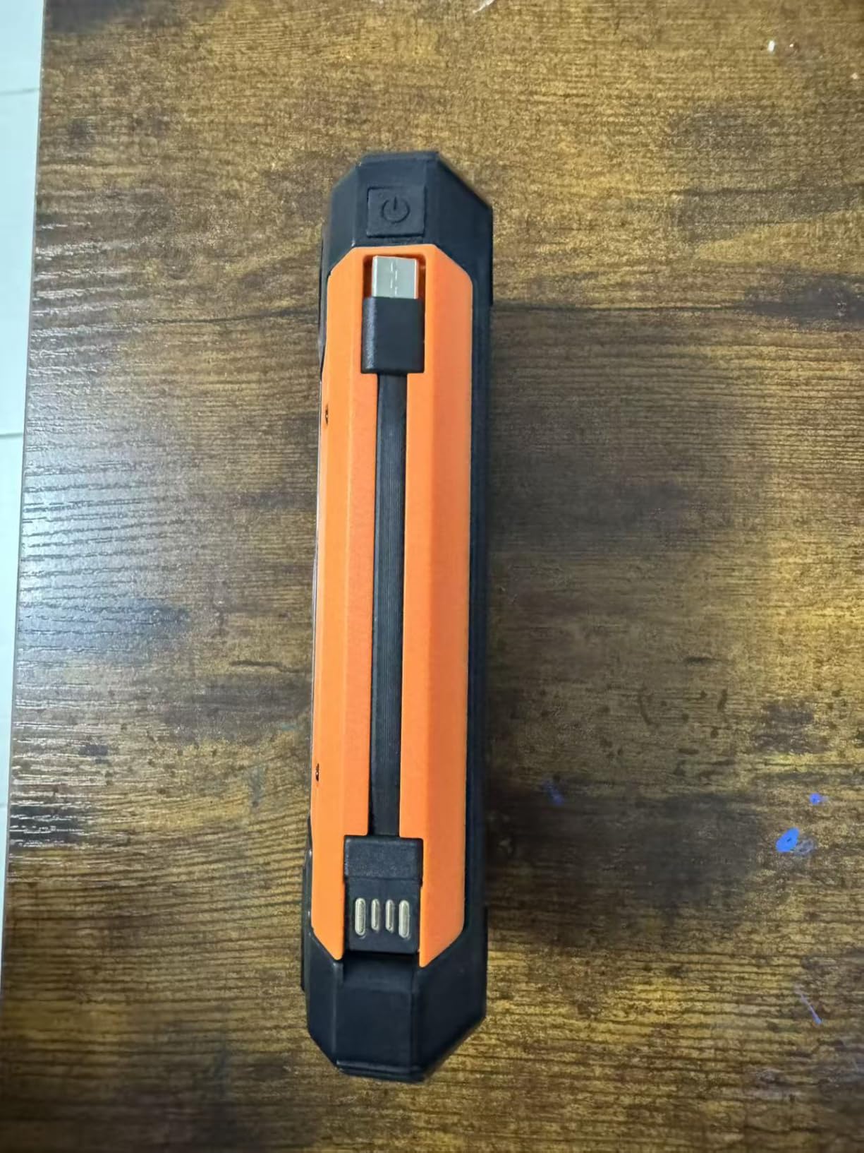 Solar Charger Power Bank -38600mAh Solar Phone Charger Built in 3 Cables Waterproof Outdoor External Battery Pack with 4 Outputs 2 Inputs USB C 15 W Powerbank with Camping Light Compass - Customer Photo 2