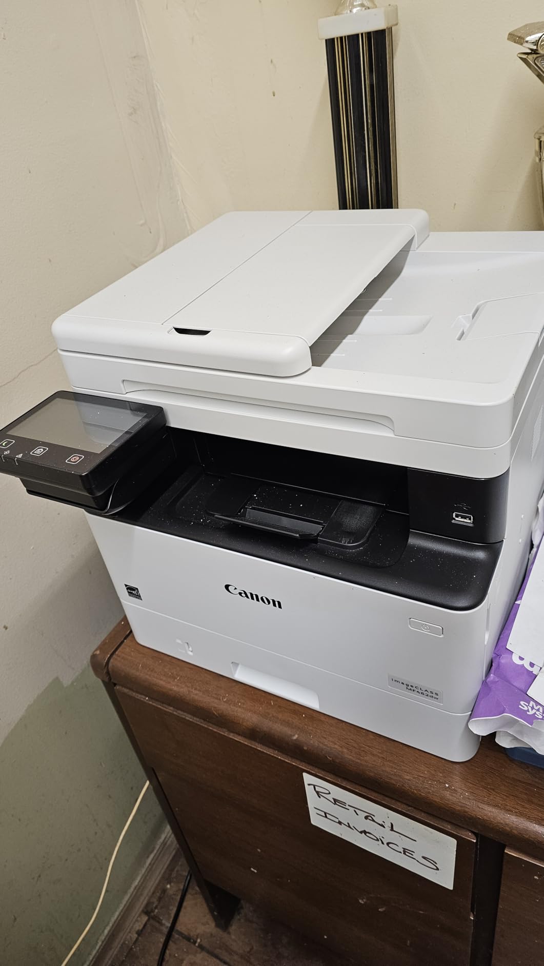 Canon imageCLASS MF462dw II - Wireless Duplex Laser Printer with Print, Copy, Scan, Fax, Expandable Paper Capacity and 3 Year Limited Warranty, 37 PPM - Customer Photo 2