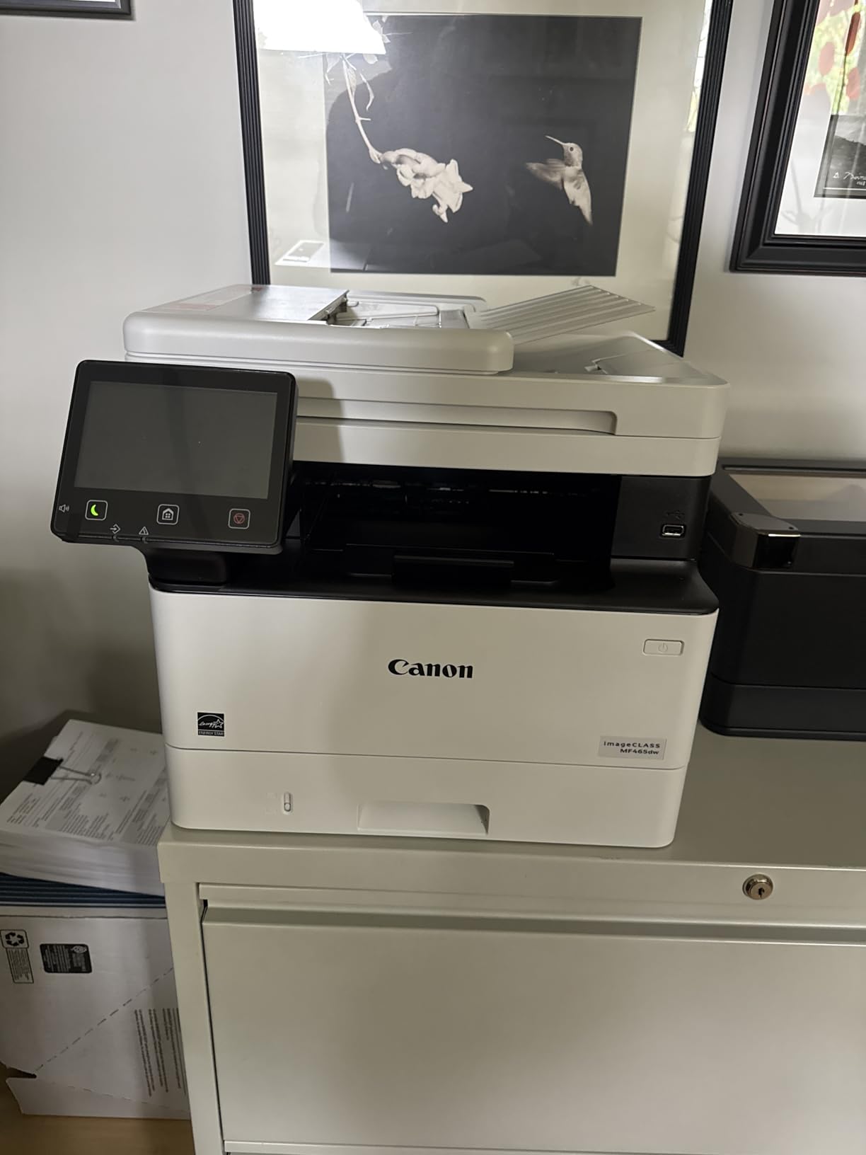 Canon imageCLASS MF465dw II - Wireless Duplex Laser Printer with Print, Copy, Scan, Fax, Expandable Paper Capacity and 3 Year Limited Warranty, 42 PPM Customer Review Canon imageCLASS MF465dw II - Wireless Duplex Laser Printer with Print, Copy, Scan, Fax, Expandable Paper Capacity and 3 Year Limited Warranty, 42 PPM - Customer Photo 1