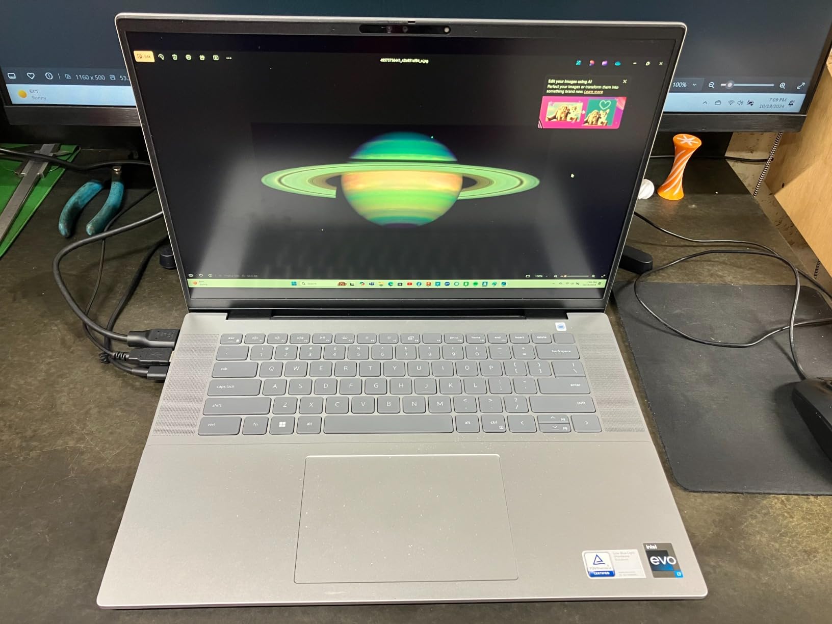 Dell Inspiron 15 3535 Touchscreen Business Laptop - AMD Ryzen 7 7730U Processor (8 Cores), 15.6