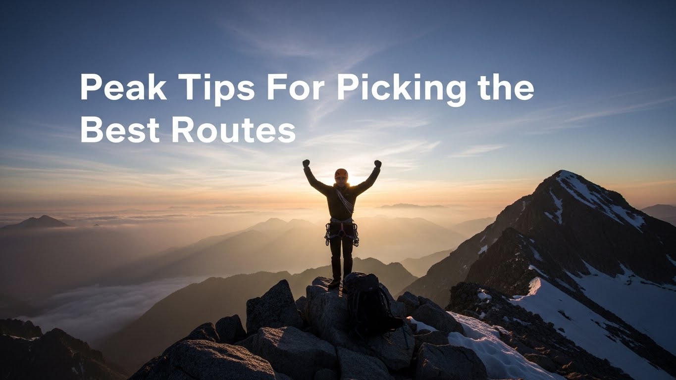 Peak Tips For Picking Best Routes Guide: Master Your Climb