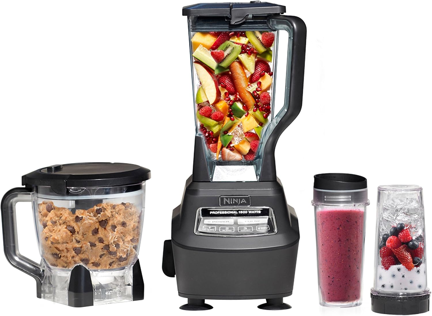 Ninja Mega Kitchen System, 1500W, 72 oz. Full-Size Blender & 8-Cup Food Processor with (2) 16 oz. Cups , Black, BL770 Customer Review Ninja Mega Kitchen System, 1500W, 72 oz. Full-Size Blender & 8-Cup Food Processor with (2) 16 oz. Cups , Black, BL770 - Customer Photo 1