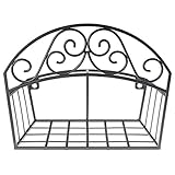 Liberty Garden Products 241 Decorative Black Garden Hose Butler with Shelf, Holds 125-Feet 14 x 6.7 x 11.5 Liberty Garden Products 241 Decorative Black Garden Hose Butler with Shelf, Holds 125-Feet 14 x 6.7 x 11.5 - Unknown