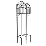 Liberty Garden Products Garden 119 Decorative Garden Hose Stand with Storage Shelf, Black Liberty Garden Products Garden 119 Decorative Garden Hose Stand with Storage Shelf, Black - Unknown