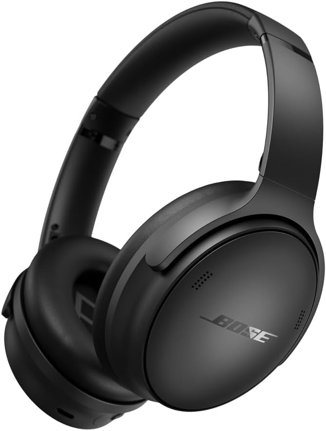 Bose QuietComfort Headphones - Wireless Bluetooth Headphones, Active Over Ear Noise Cancelling and Mic, USB-C Charging, Deep Bass, Up to 24 Hours of Playtime, Black Bose QuietComfort Headphones - Wireless Bluetooth Headphones, Active Over Ear Noise Cancelling and Mic, USB-C Charging, Deep Bass, Up to 24 Hours of Playtime, Black - Visit the Bose Store