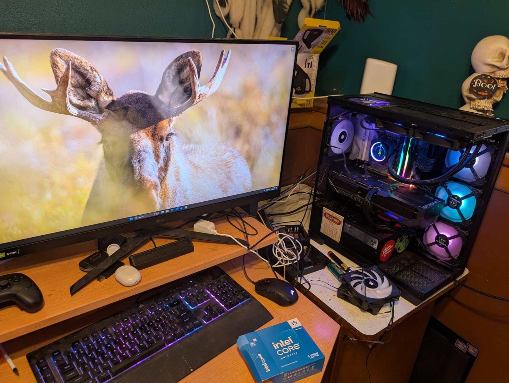 Intel Core i5-14600KF New Gaming Desktop Processor 14 cores (6 P-cores + 8 E-cores) - Unlocked Customer Review Intel Core i5-14600KF New Gaming Desktop Processor 14 cores (6 P-cores + 8 E-cores) - Unlocked - Customer Photo 1