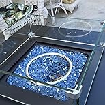 Ciays 28 Inch Propane Fire Pit Table, 50,000 BTU Gas Fire Pit Table - Customer Photo 2