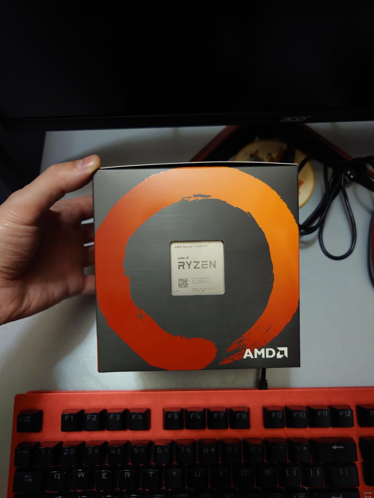 AMD Ryzen 7 5800XT 8-Core, 16-Thread Unlocked Desktop Processor customer photo 2