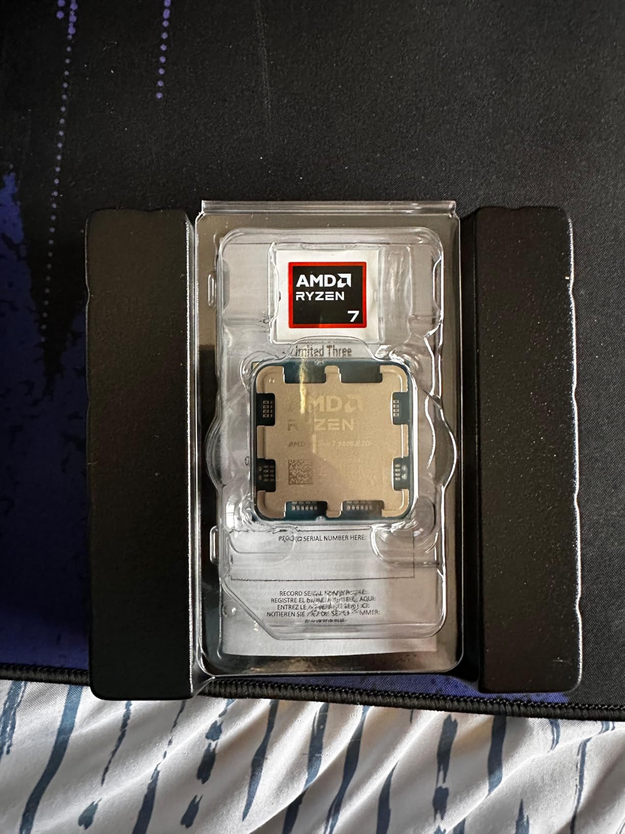 AMD RYZEN 7 9800X3D 8-Core, 16-Thread Desktop Processor customer photo 2