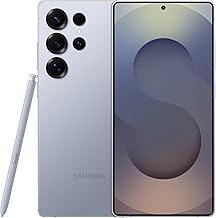 Samsung Galaxy S25 Ultra, 512GB Smartphone, Unlocked Android, AI Night Mode Camera, Snapdragon 8 Elite Fast Processor, 5000mAh Battery, Built-in S Pen, 2025, US 1 Yr Warranty, Titanium Silverblue - 