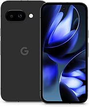 Google Pixel 9a with Gemini - Unlocked Android Smartphone with Incredible Camera and AI Photo Editing, All-Day Battery, and Powerful Security - Obsidian - 128 GB - Google