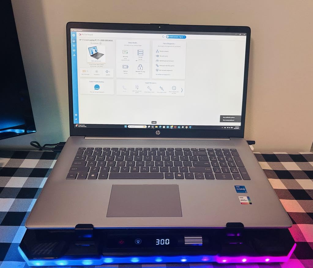 HP 17.3 inch Laptop, FHD Display, Intel Core i5-1334U, 16 GB RAM, 512 GB SSD, Intel Iris Xe Graphics, Windows 11 Home, Natural Silver, 17-cn3399nr Customer Review HP 17.3 inch Laptop, FHD Display, Intel Core i5-1334U, 16 GB RAM, 512 GB SSD, Intel Iris Xe Graphics, Windows 11 Home, Natural Silver, 17-cn3399nr - Customer Photo 1
