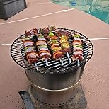 GVDV 7.5 inch Tabletop Fire Pit, Portable Indoor Outdoor Fire Pit Bowl - Customer Photo 1
