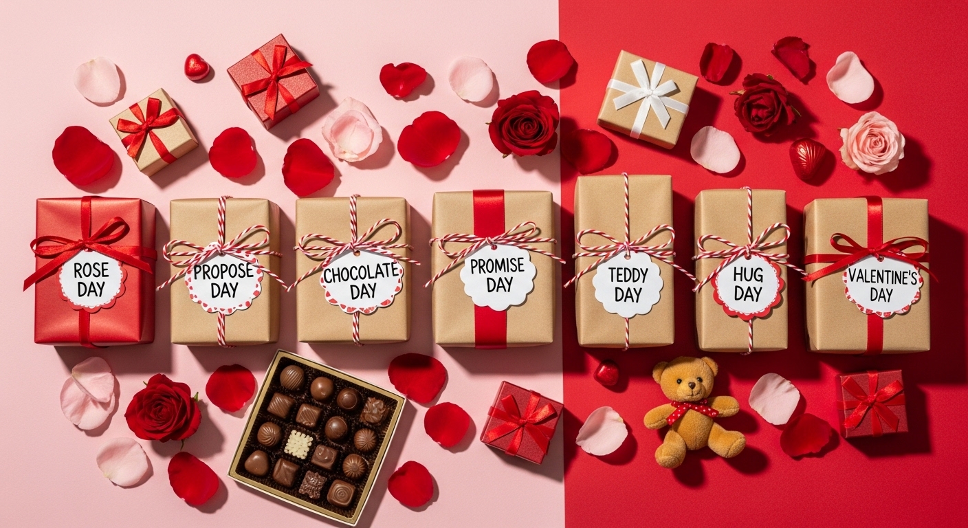 Pamper Your Girlfriend In Style With Unique Gifts For Each Day Of The Valentines Week