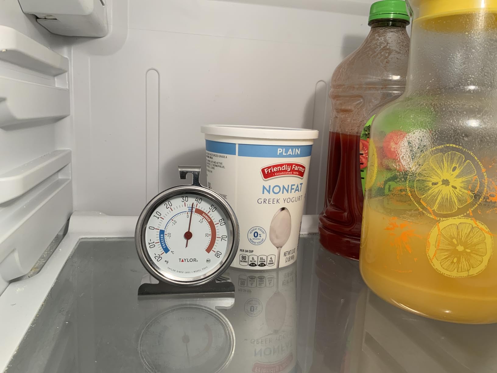 Taylor 5924 Large Dial Kitchen Refrigerator and Freezer Analog Thermometer, 3-Inch Dial, Easy to Read, Silver Finish, Accurate Temperature Monitoring customer photo 2
