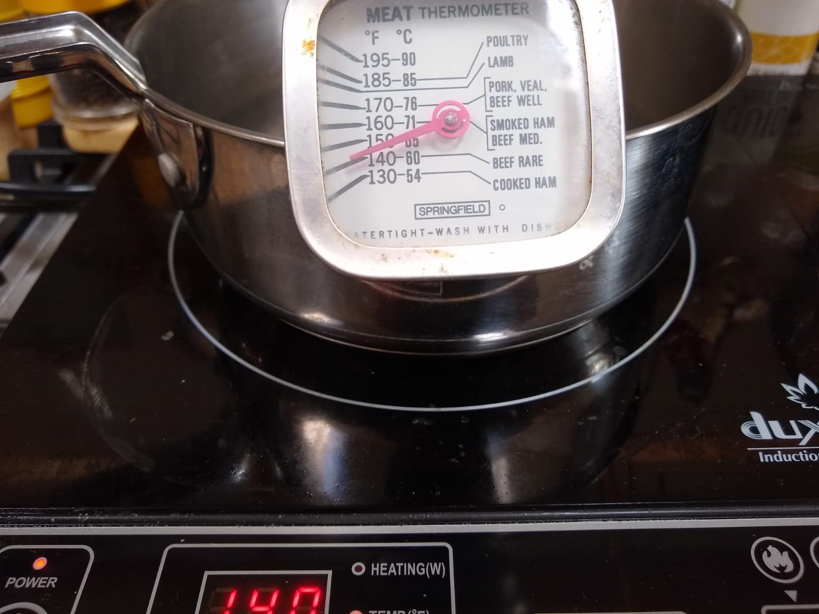 Duxtop 1800W Portable Induction Cooktop Countertop Burner, Gold 8100MC/BT-180G3 customer photo 1