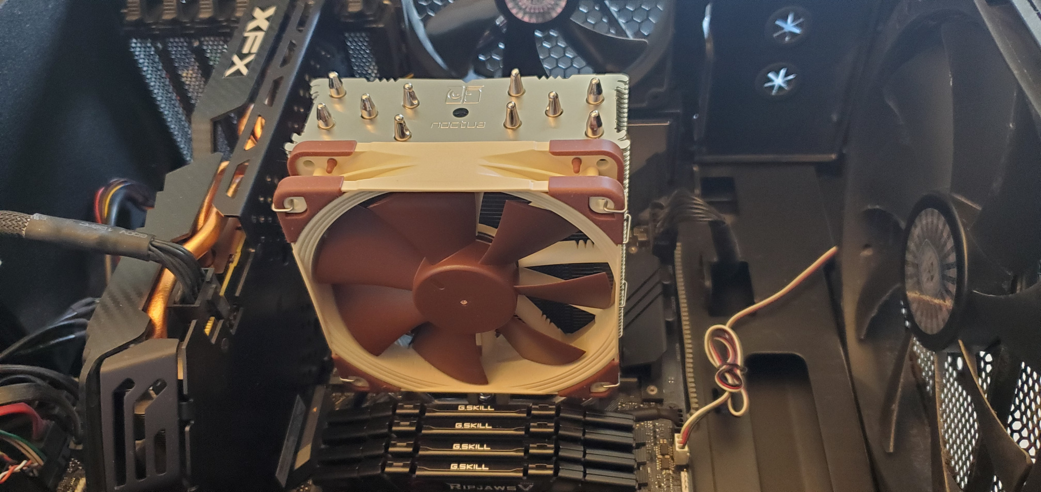 Noctua NH-U12S, Premium CPU Cooler with NF-F12 120mm Fan (Brown) customer photo 1