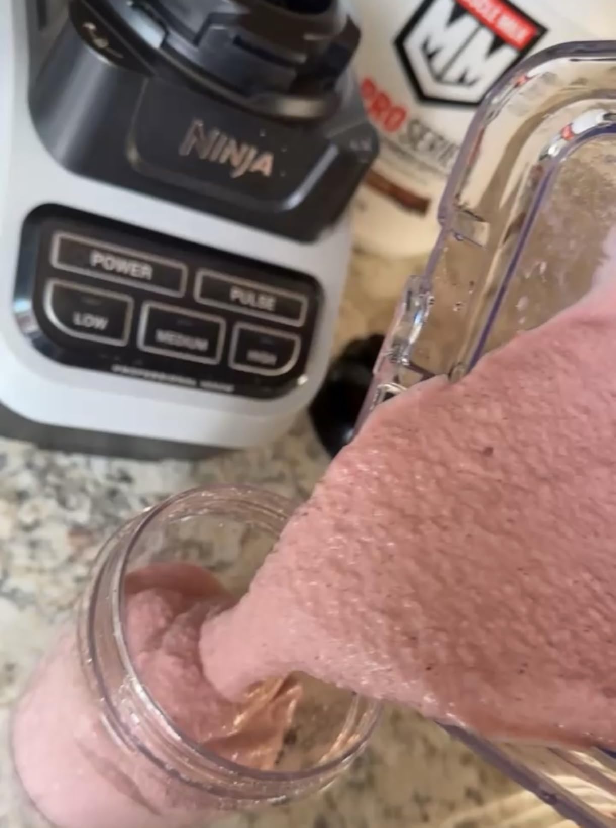 Ninja Professional Blender | Smoothie Blending, Drink Mixer, Grinder, Ice Crusher, Frozen Fruit Blending | 1000W Power, Total Crushing Technology, XL 72-oz. Pitcher | Black & Grey | BL610 customer photo 1