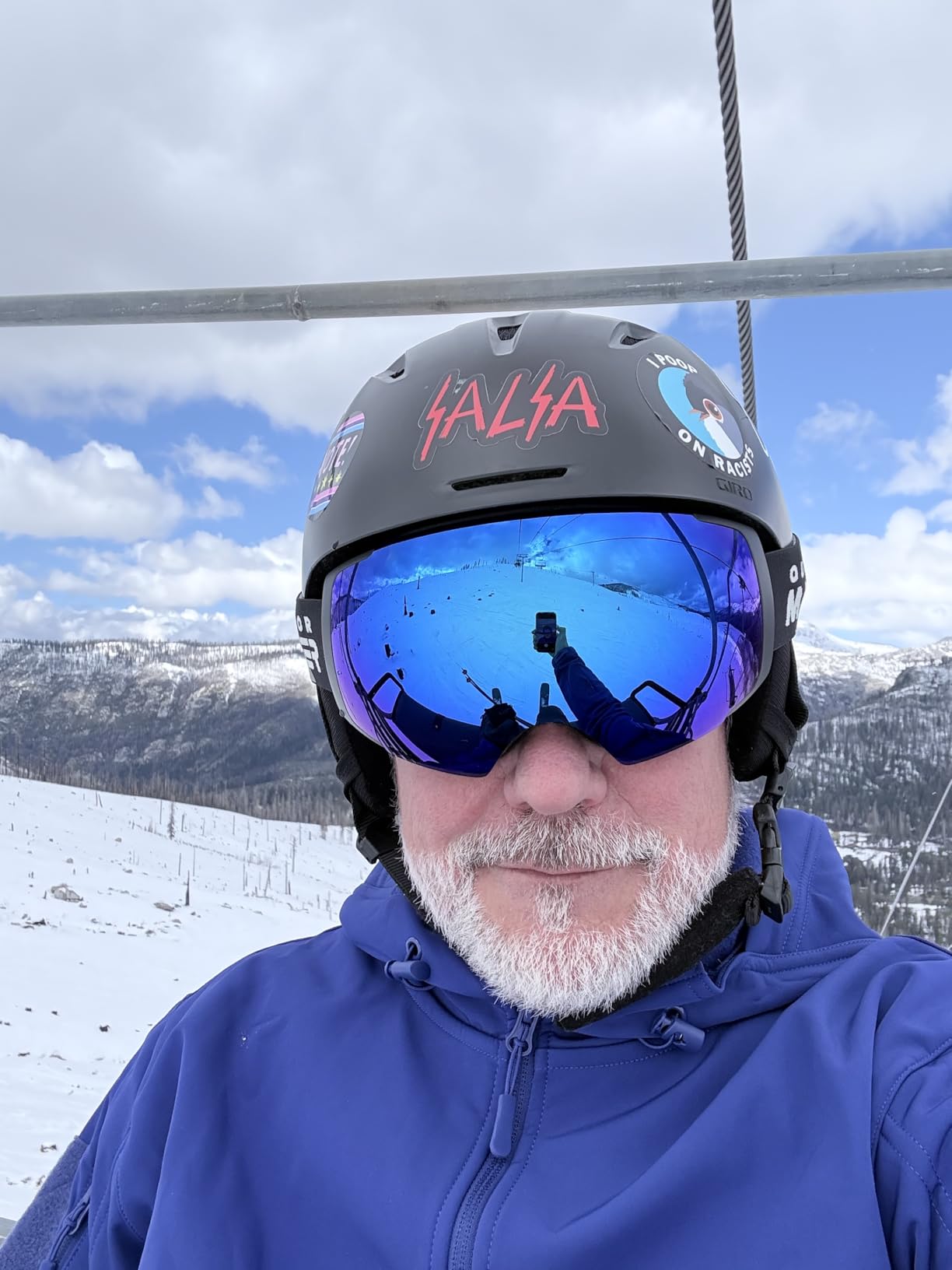 OutdoorMaster Ski Goggles PRO, OTG Snow Goggles with Interchangeable Lens | Frameless Quick-change Magnetic Ski Goggles customer photo 2