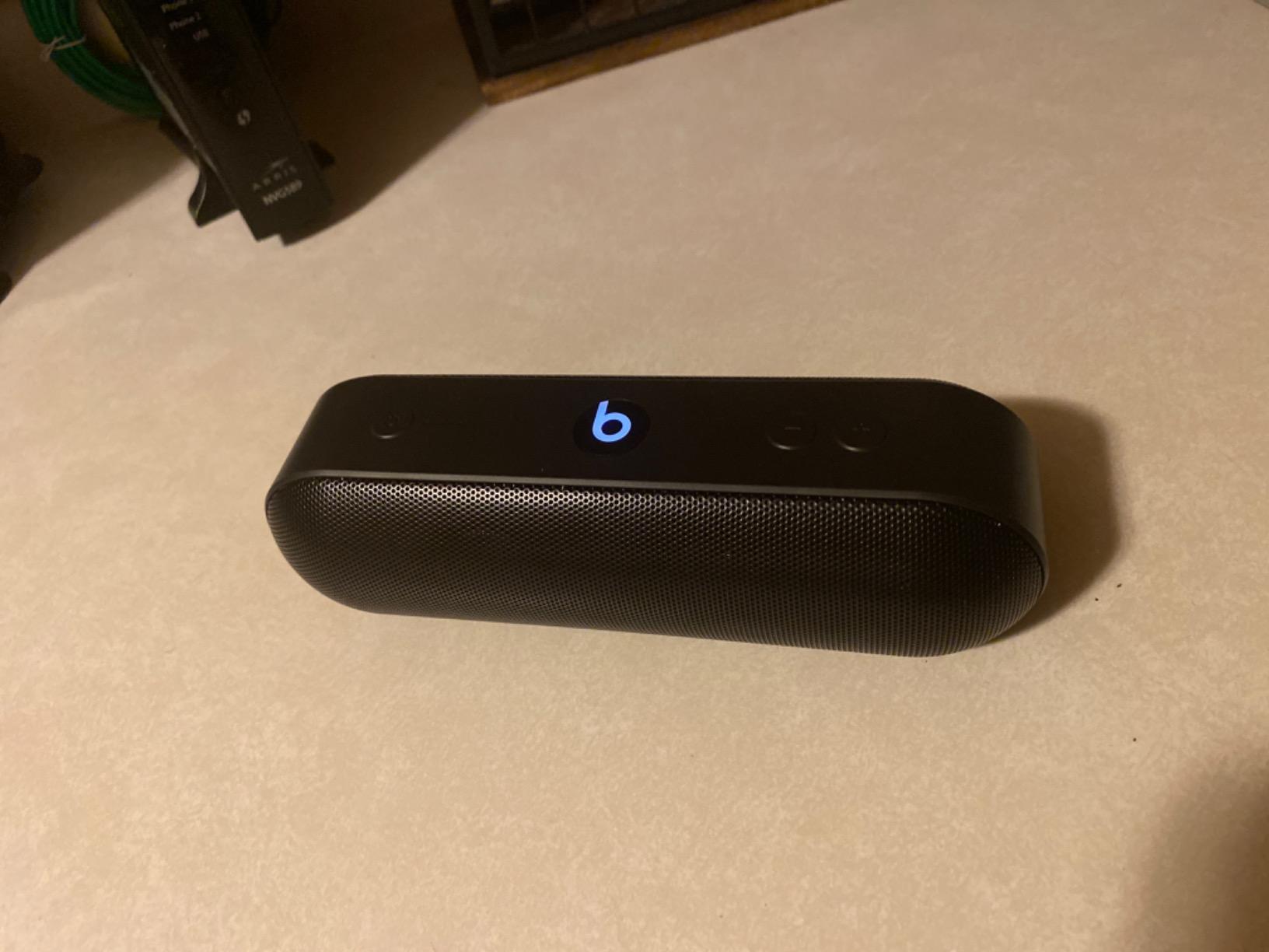 Beats Pill Plus Portable Wireless Speaker - Stereo Bluetooth, 12 Hours of Listening Time, Microphone for Phone Calls - Black customer photo 1