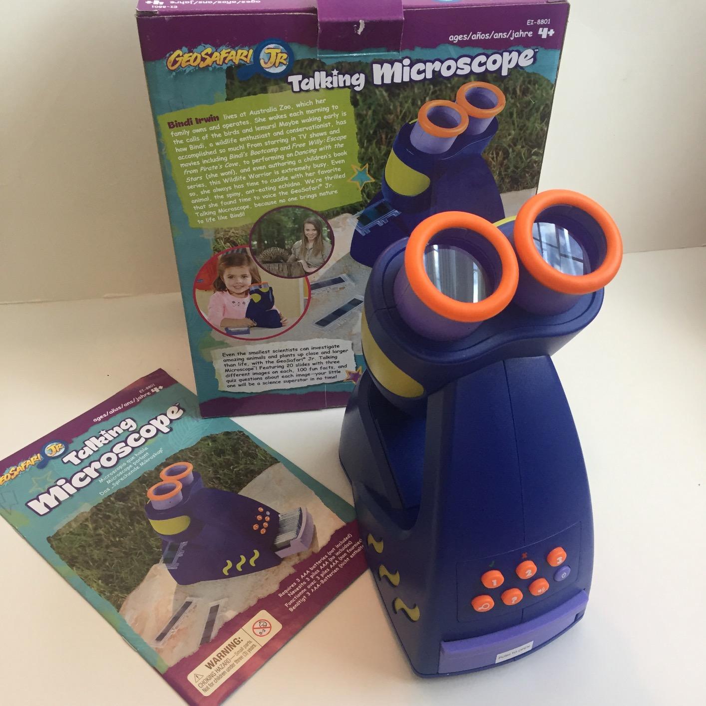 Educational Insights GeoSafari Jr. Talking Microscope Featuring Bindi Irwin customer photo 1