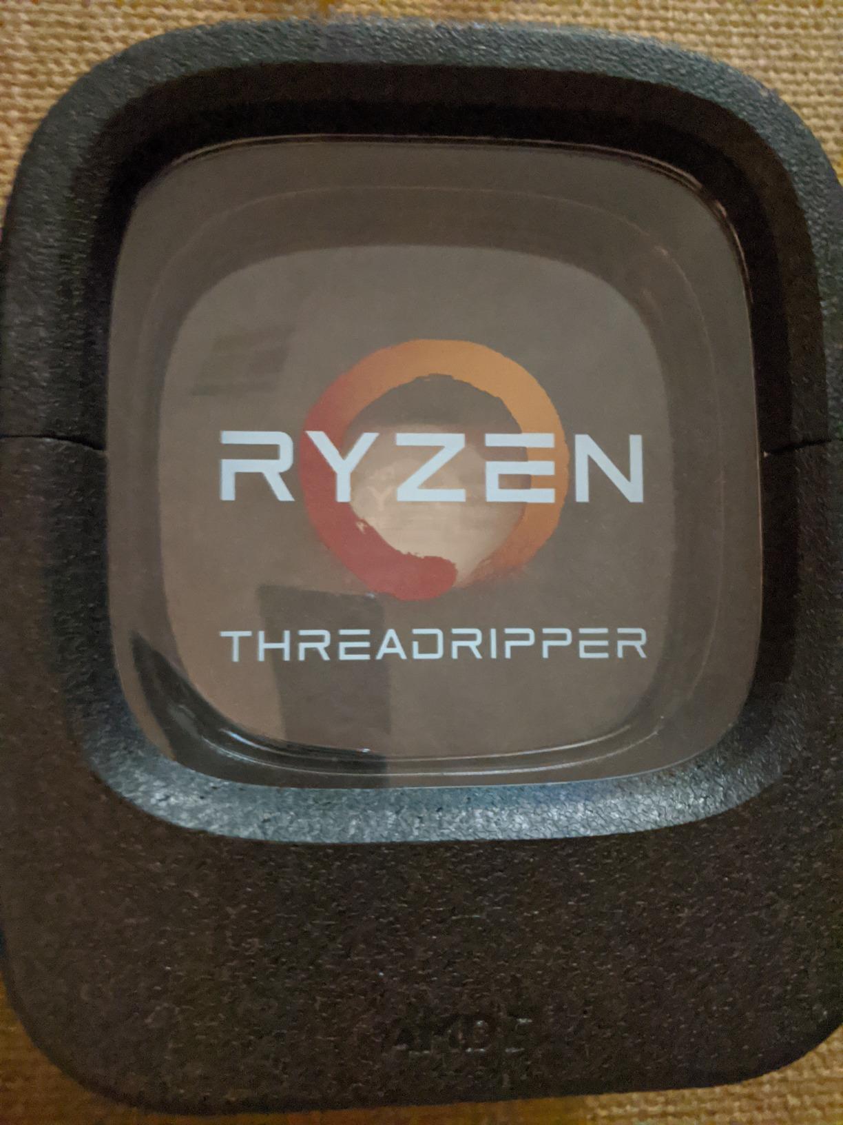 AMD Ryzen Threadripper 1920X (12-Core/24-Thread) Desktop Processor (YD192XA8AEWOF) customer photo 1