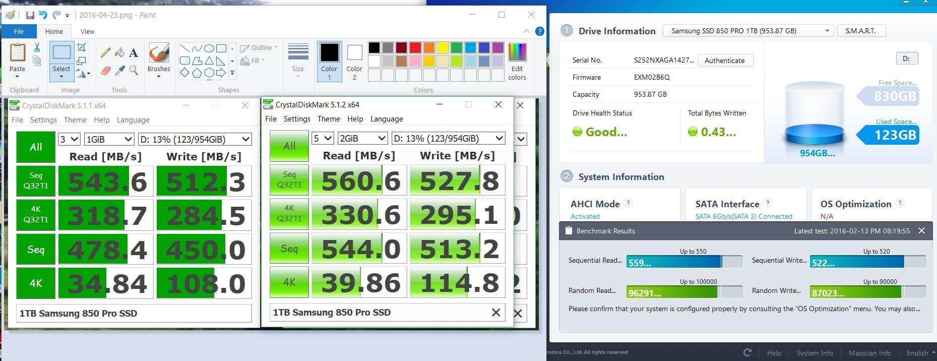 Samsung 860 PRO SSD 512GB - 2.5 Inch SATA III Internal Solid State Drive with MLC V-NAND Technology (MZ-76P512BW) customer photo 2