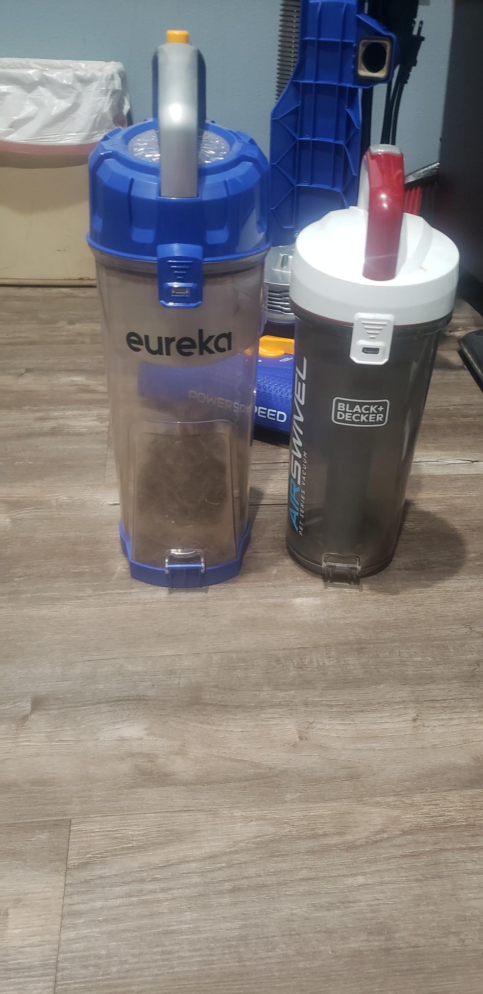 eureka NEU182A PowerSpeed Bagless Upright Vacuum Cleaner, Lite, Blue customer photo 2