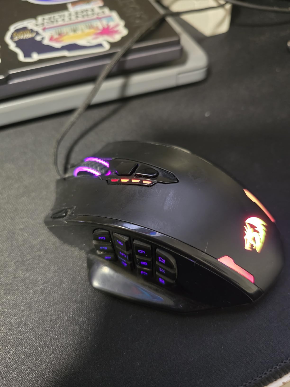 Redragon M908 Impact RGB LED MMO Gaming Mouse customer photo 1