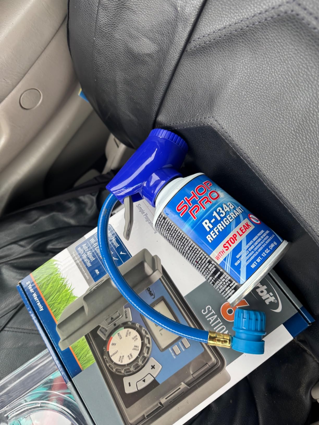 A/C Pro EZ Chill Car Air Conditioner R134A Refrigerant Gauge and Hose, Reusable AC Recharge Kit - 1 Count customer photo 1