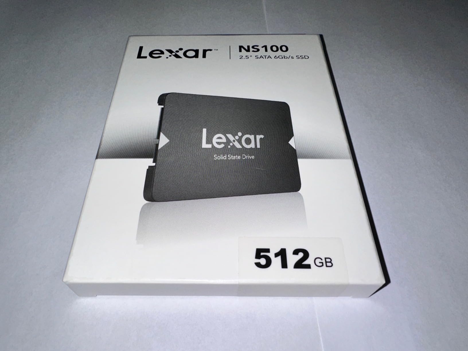 Lexar 512GB NS100 SSD 2.5 Inch SATA III Internal Solid State Drive, Up to 550MB/s Read, Gray (LNS100-512RBNA) customer photo 2