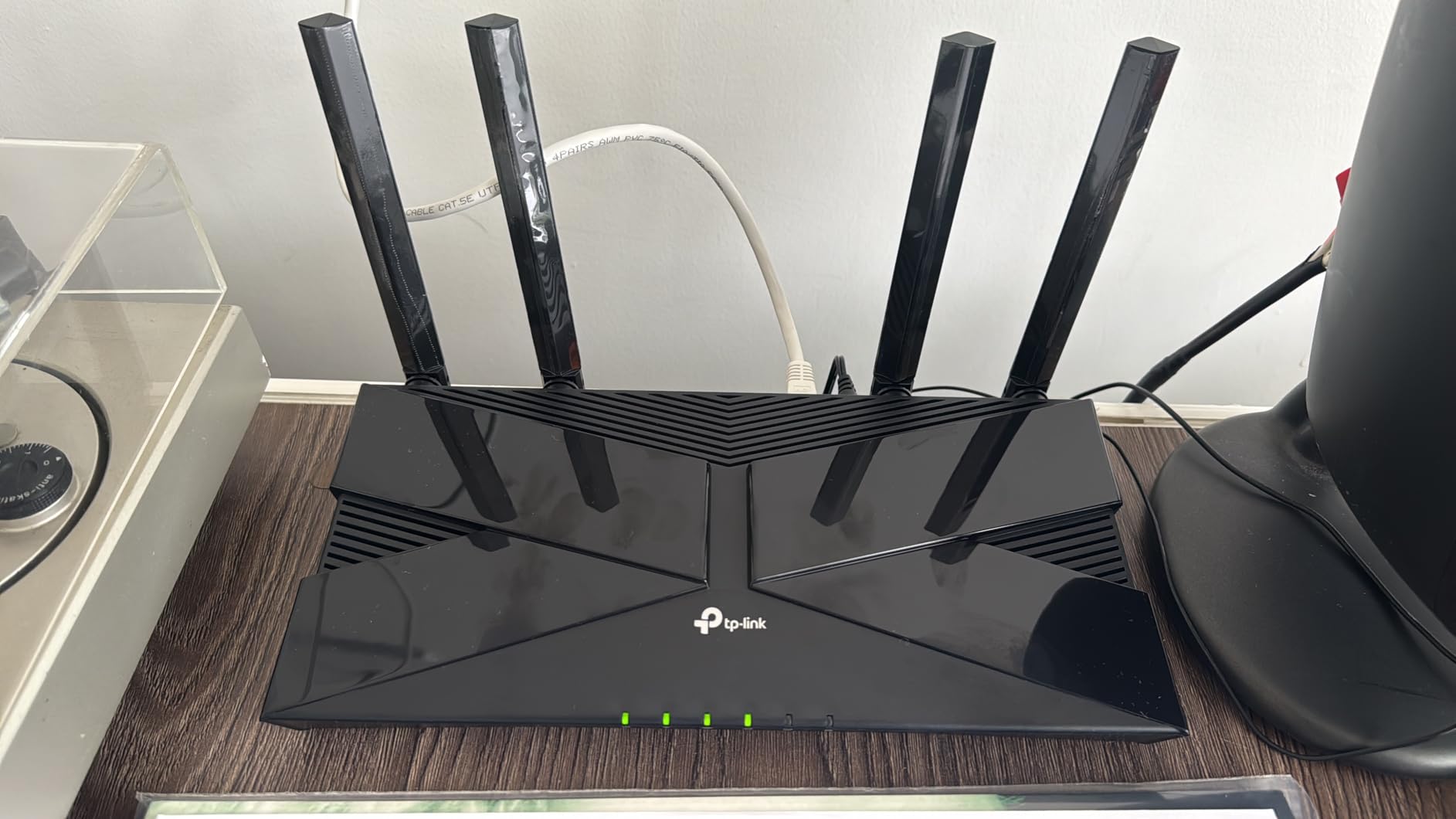 TP-Link Smart WiFi 6 Router (Archer AX10) - 4 Gigabit LAN Ports, Dual Band 802.11AX Router, Beamforming, OFDMA, MU-MIMO, Parental Controls, Dual-Core 900MHz Processor, Works with Alexa customer photo 2
