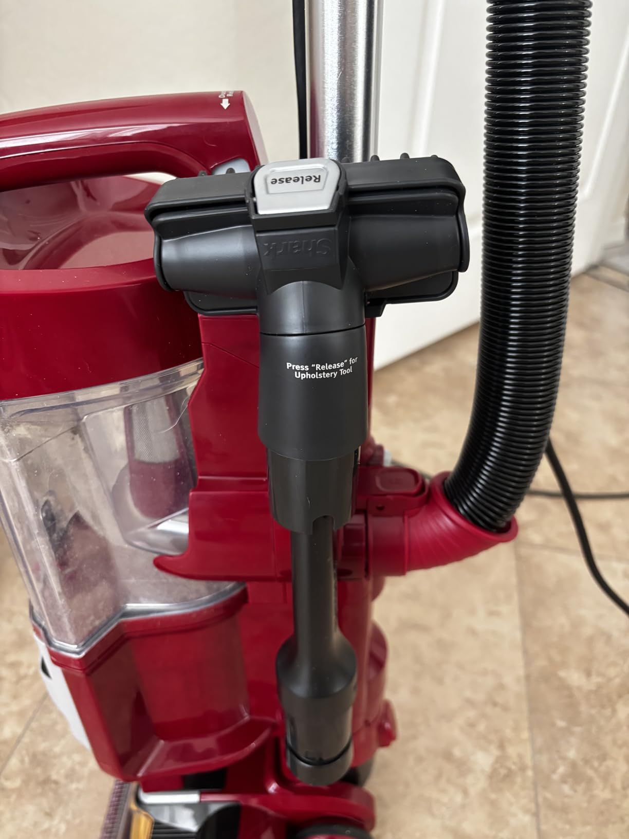 Shark NV151 Navigator Swivel Pro Complete Upright Vacuum with HEPA Filtration, Swivel Steering, Pet Power Brush, Crevice Tool & Upholstery Tool, for Pet Hair & Multi-Surface Cleaning, Navy customer photo 2