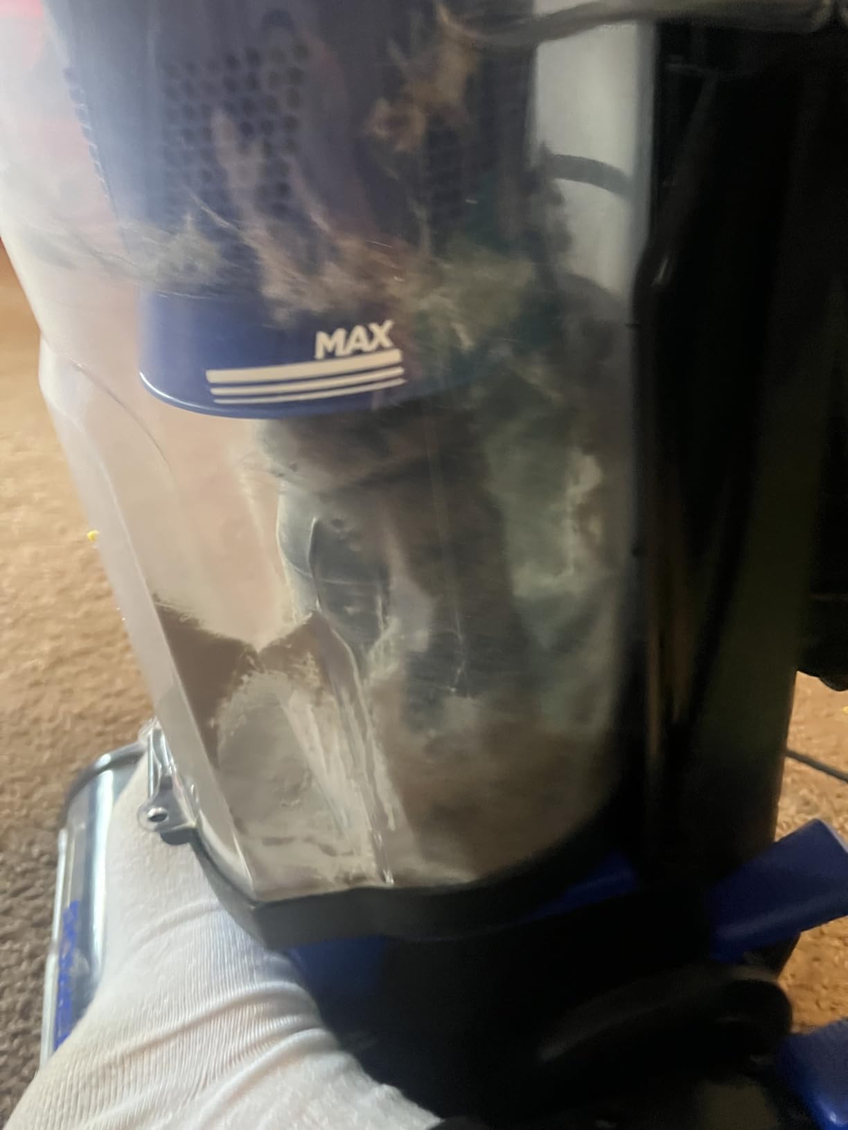 Eureka Lightweight Powerful Upright Vacuum Cleaner for Carpet and Hard Floor, PowerSpeed, New Model,Blue,black/New Model customer photo 1