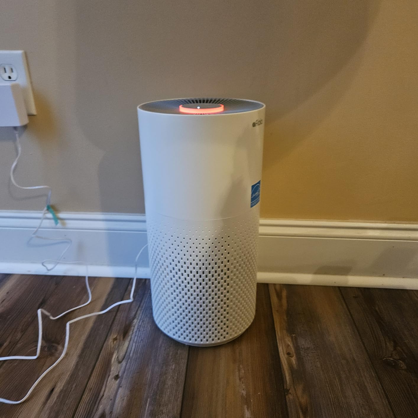Afloia Air Purifiers for Home Bedroom Large Room Up to 1076 Ft², 3-Stage Filter Cleaner Odor Eliminator, Remove Pets Dust Dander Hair Allergy Mold Pollen Smoke Smell, Quiet 22 dB, 7 Colors Night Light customer photo 1