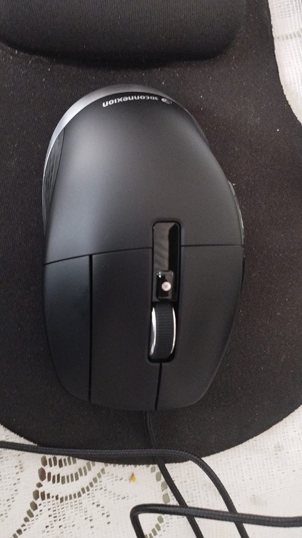 3Dconnexion CadMouse Pro Mouse - Optical - Cable - 7 Button(s) - Black customer photo 1