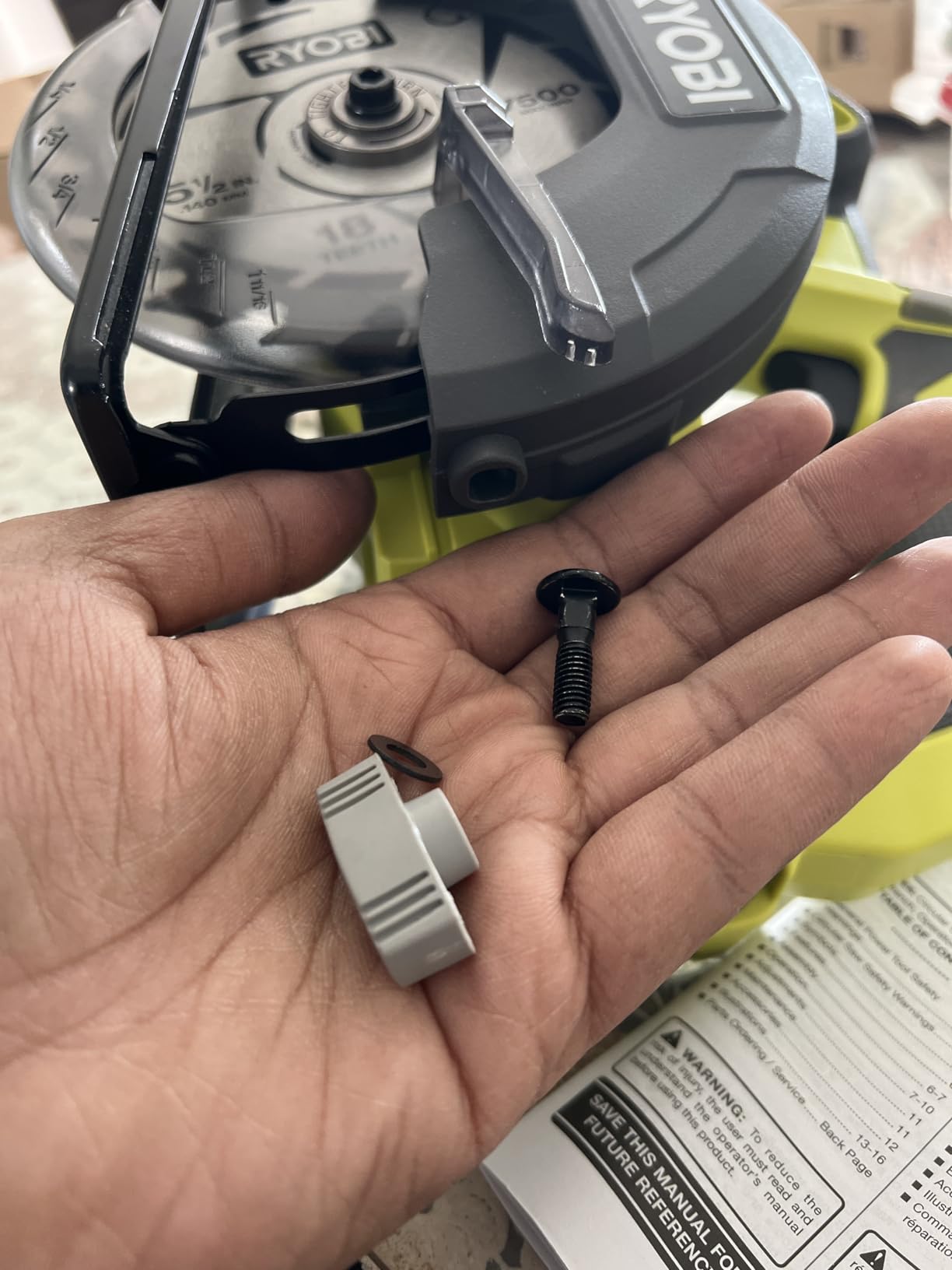 ONE+ 18V Cordless 5 1/2 in. Circular Saw Tool ONLY customer photo 2