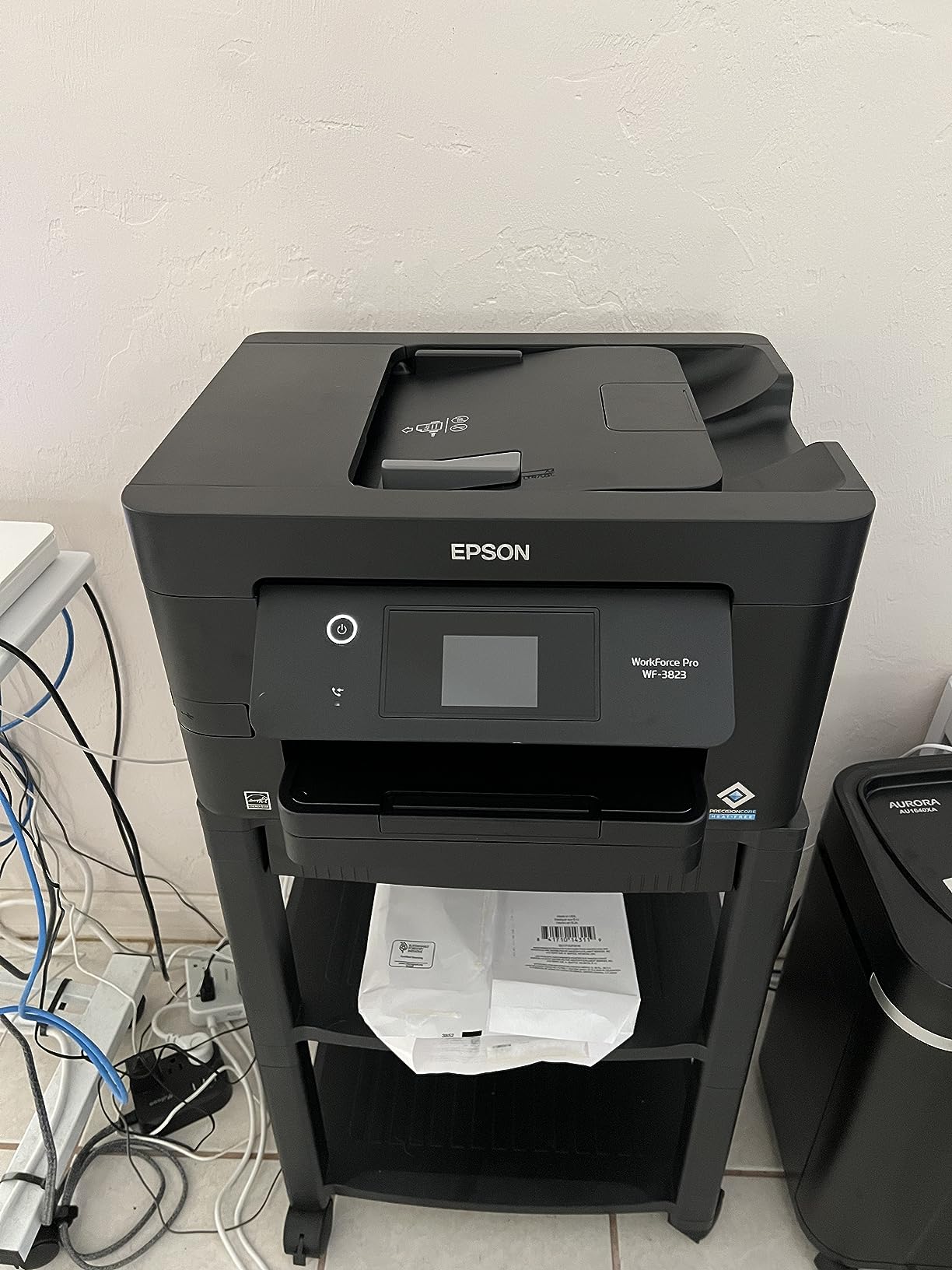 Epson Workforce Pro WF-3823 Wireless All-in-One Printer with Auto 2-Sided Printing, 35-Page ADF, 250-Sheet Paper Tray and 2.7 inch Color Touchscreen customer photo 1