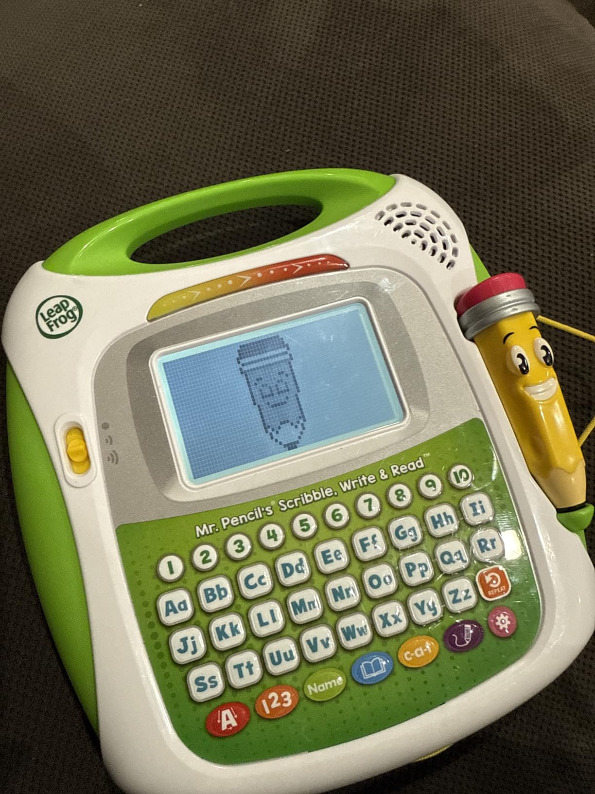 LeapFrog Mr Pencil's Scribble Write and Read - Green customer photo 1