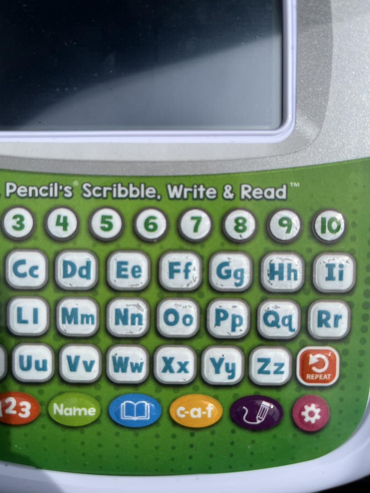 LeapFrog Mr Pencil's Scribble Write and Read - Green customer photo 2