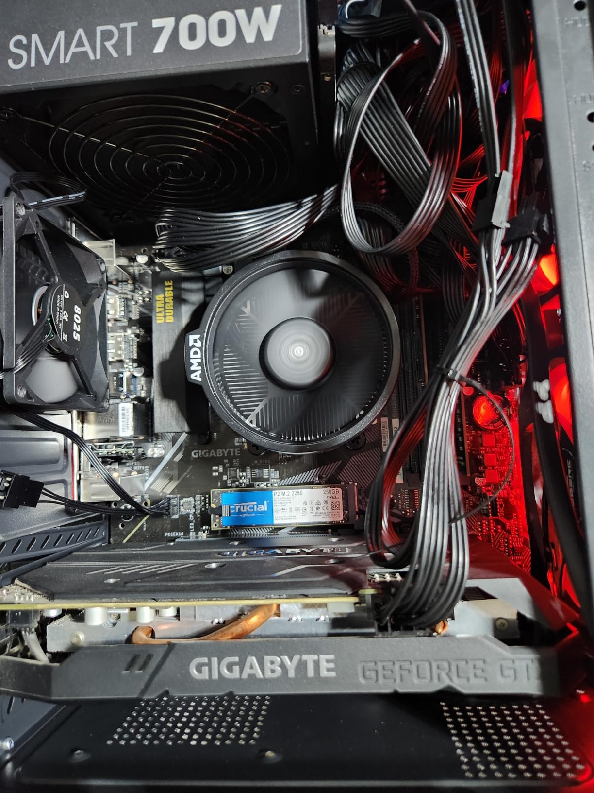 GIGABYTE B550M K AMD AM4 Micro-ATX Motherboard, Supports Ryzen 5000/4000/3000 Series Processors, DDR4, 3+3 Power Phase, 2X M.2, PCIe 4.0, USB 3.2 Gen 1, GbE LAN, Q-Flash customer photo 1