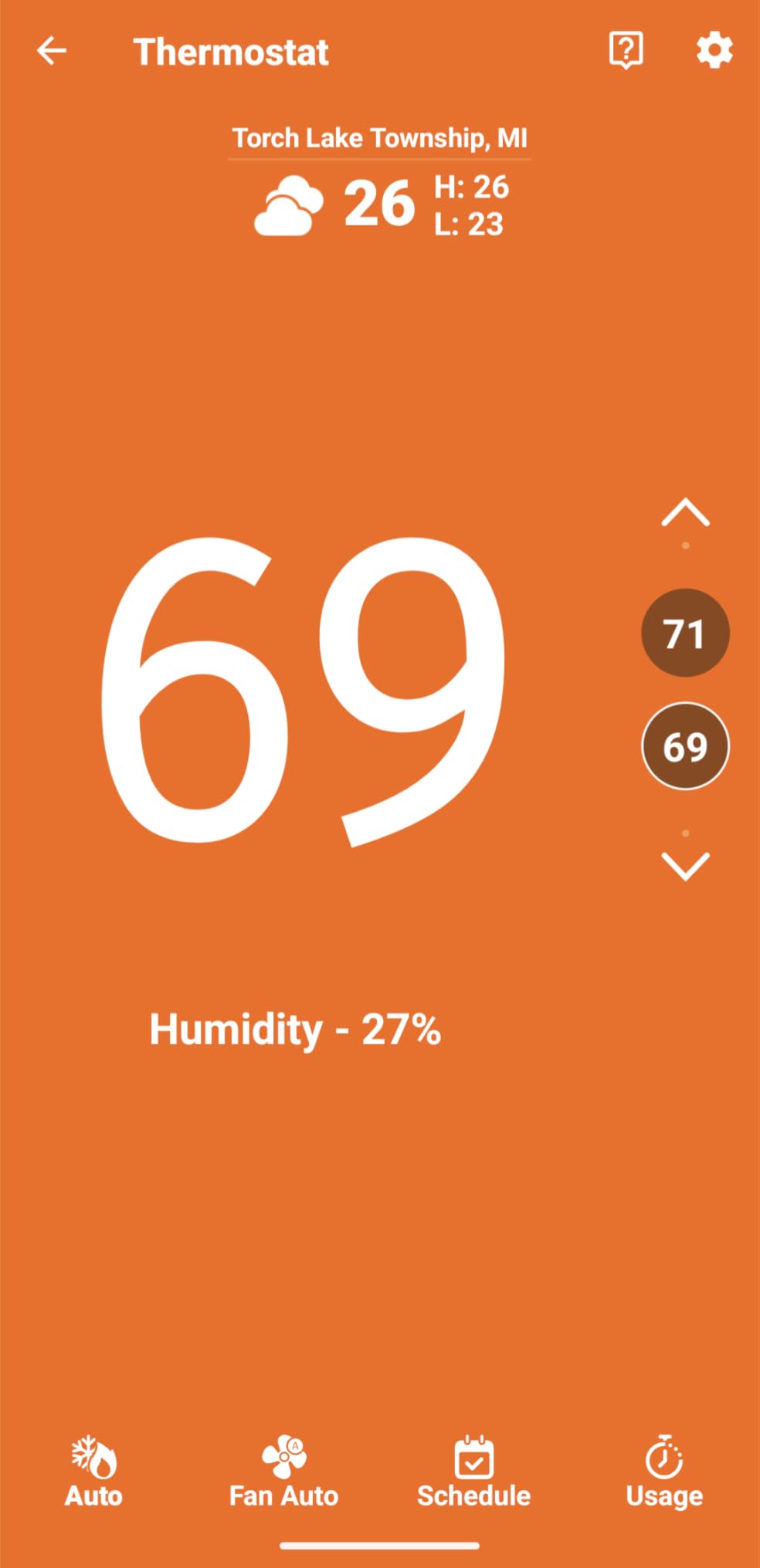 Sensi Lite Smart Thermostat, Programmable, WiFi, Easy DIY, Works With Alexa, ENERGY STAR Certified, ST25, Most Systems C-Wire Not Required customer photo 1