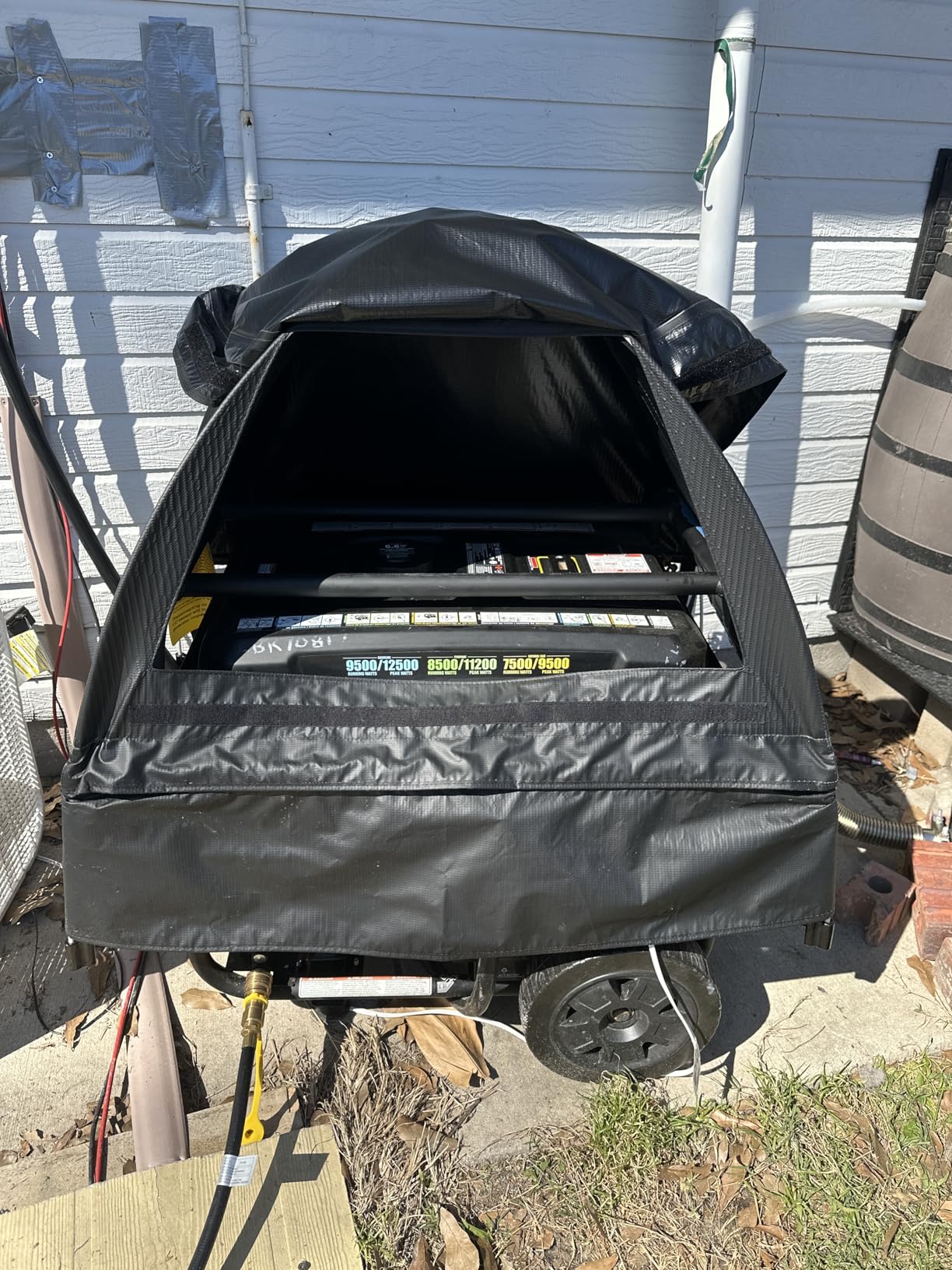 Westinghouse WGenTent Generator Running Cover for Open Frame Generators,Black customer photo 1